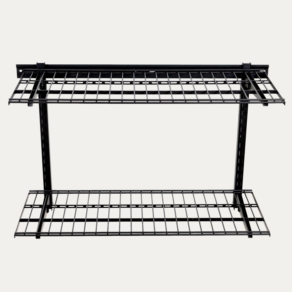 Garage Utility Shelves 2Tier HeavyDuty Wall Mounted Shelves Teal