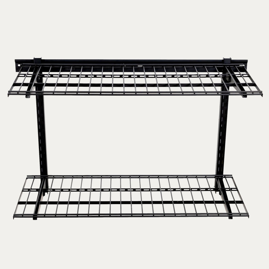 garage wall shelves
