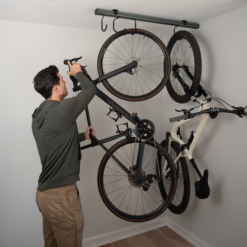 CycleSlide | Ceiling Mounted | 1 - 8 Bikes
