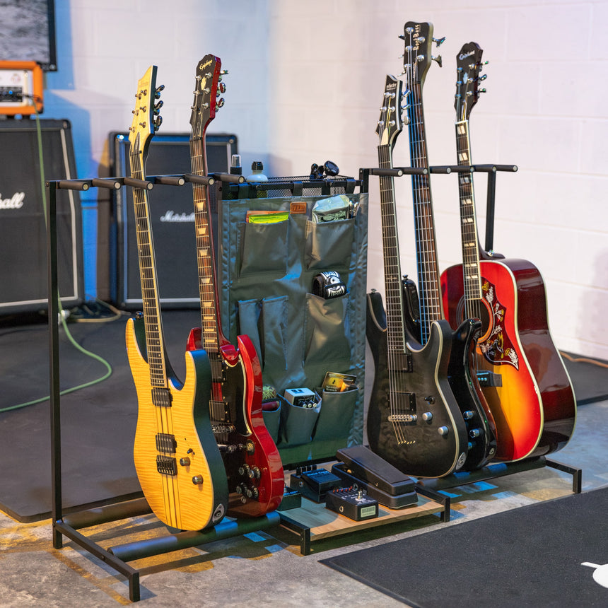 guitar studio storage rack