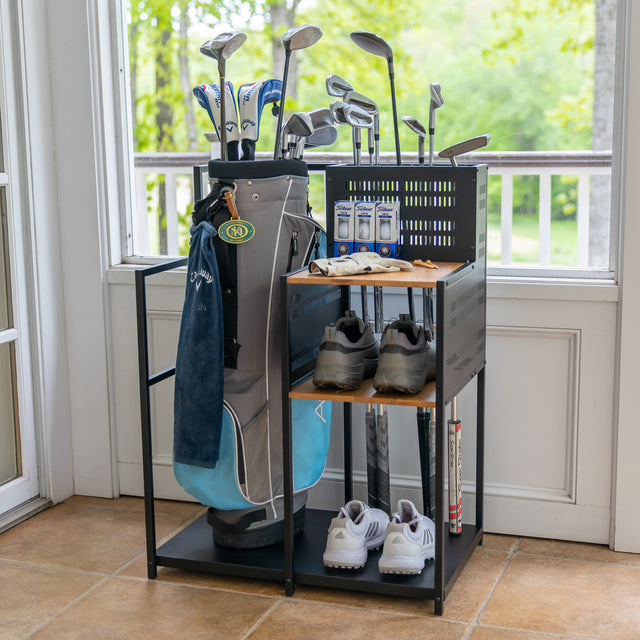 golf bag stand