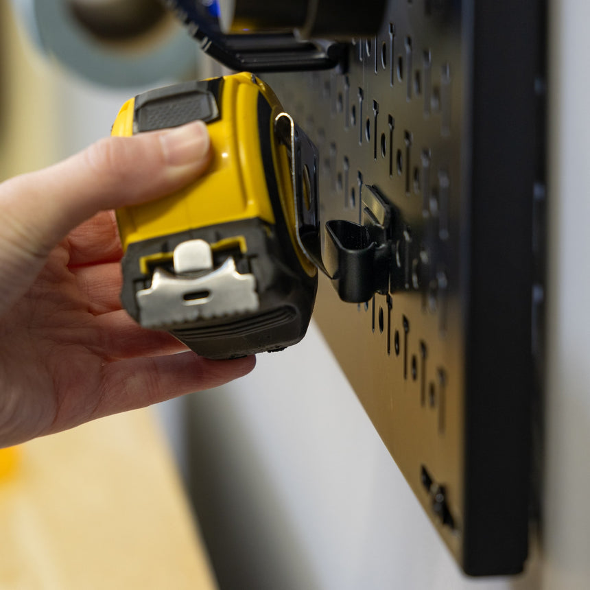 pegboard locking attachment