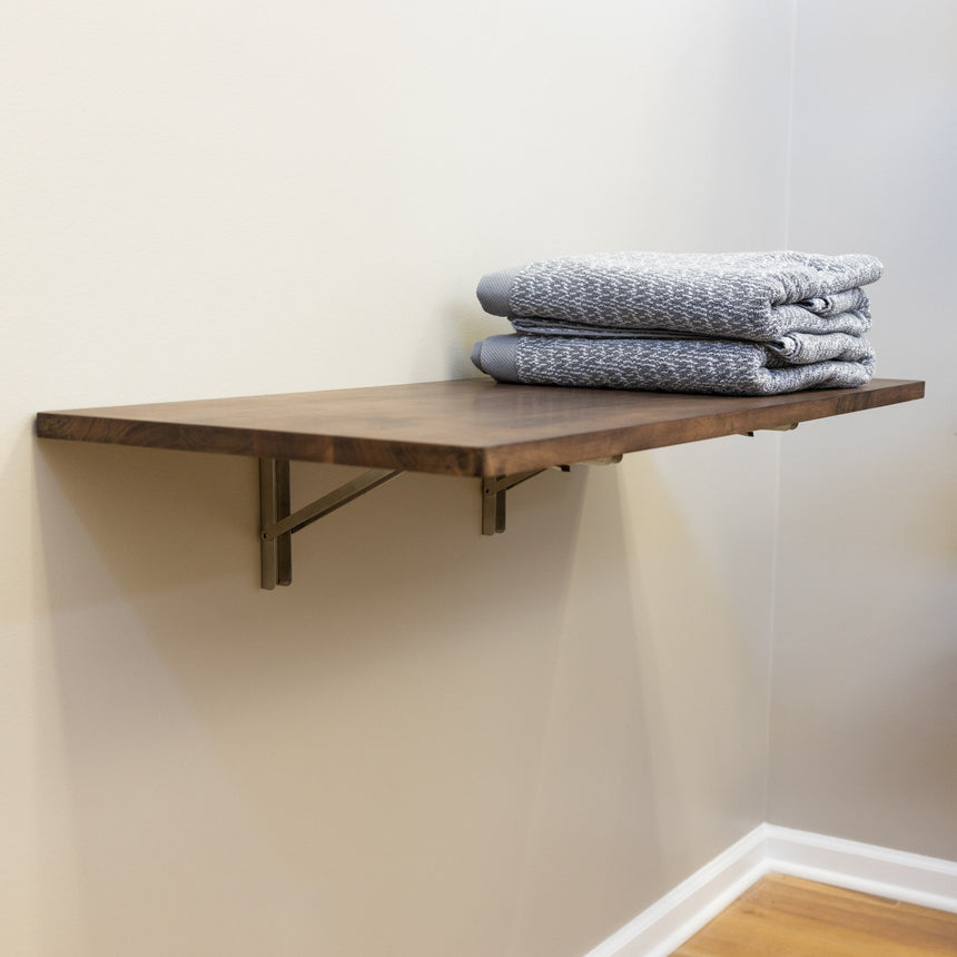 laundry room wall mount foldable table