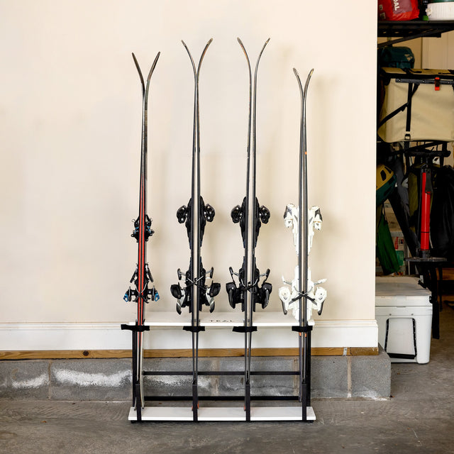 garage ski organizer