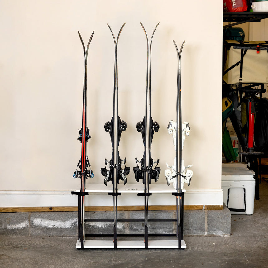 garage ski organizer