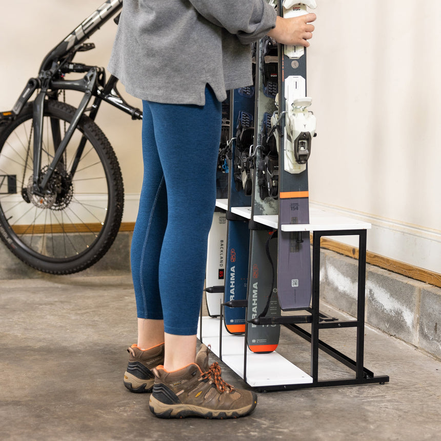 floor stand ski organizer