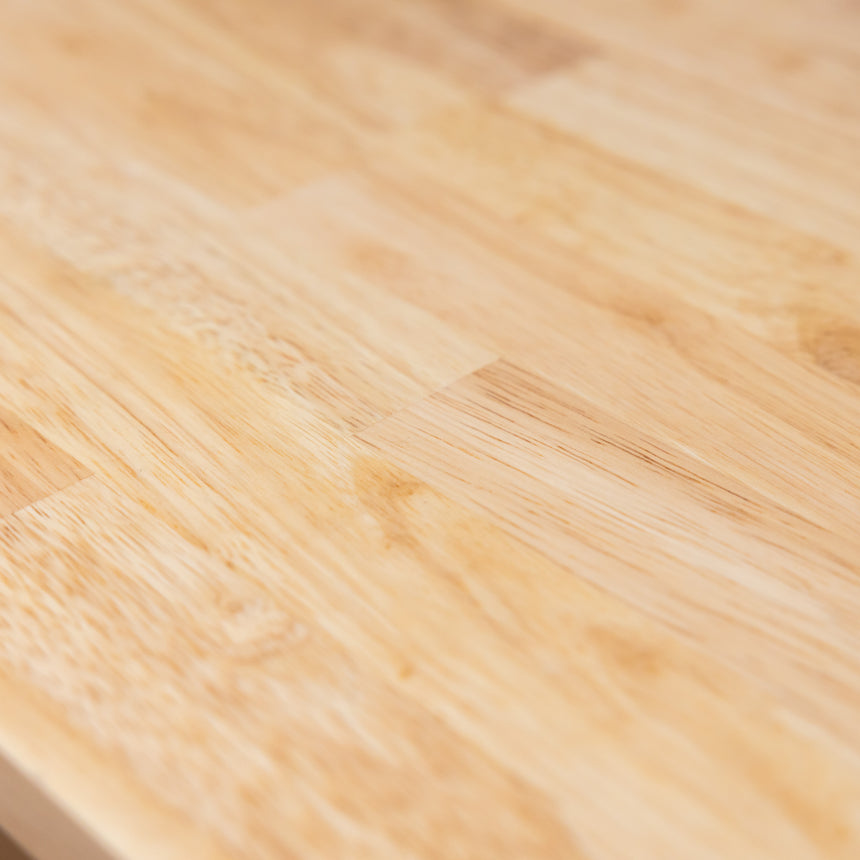 butcher block wood tabletop
