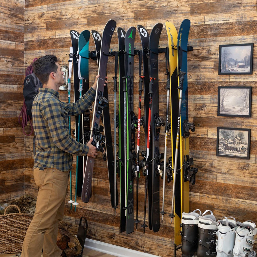 indoor ski storage