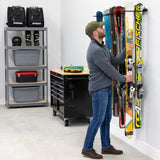 how to store skis
