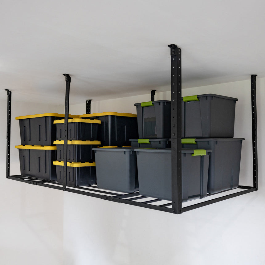 4' x 8' Faber Overhead Garage Shelving | Holds 700 lbs