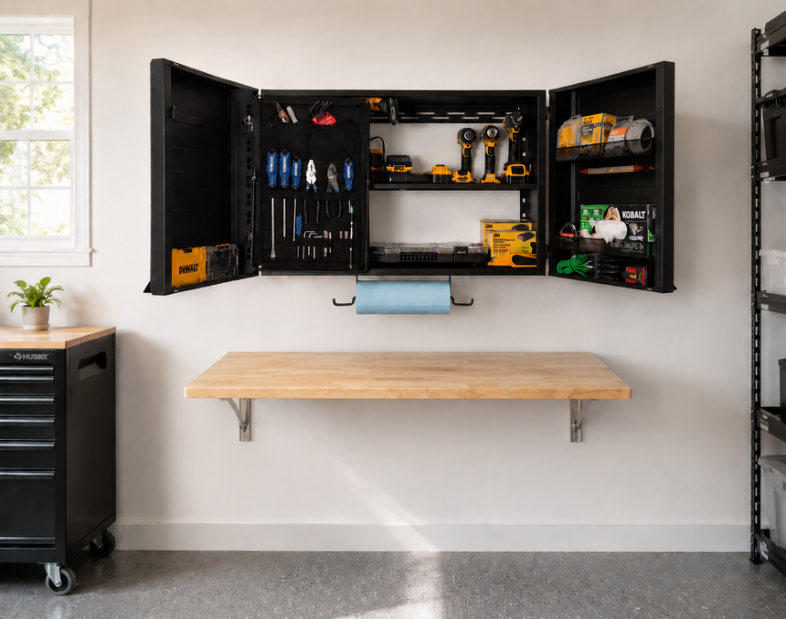 BLAT Wall Cabinet | Built In PivotPanel | Fully Assembled