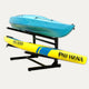 Kayak, SUP, Canoe or Paddle Board Wall Mounted Rack with Shelf – Teal ...