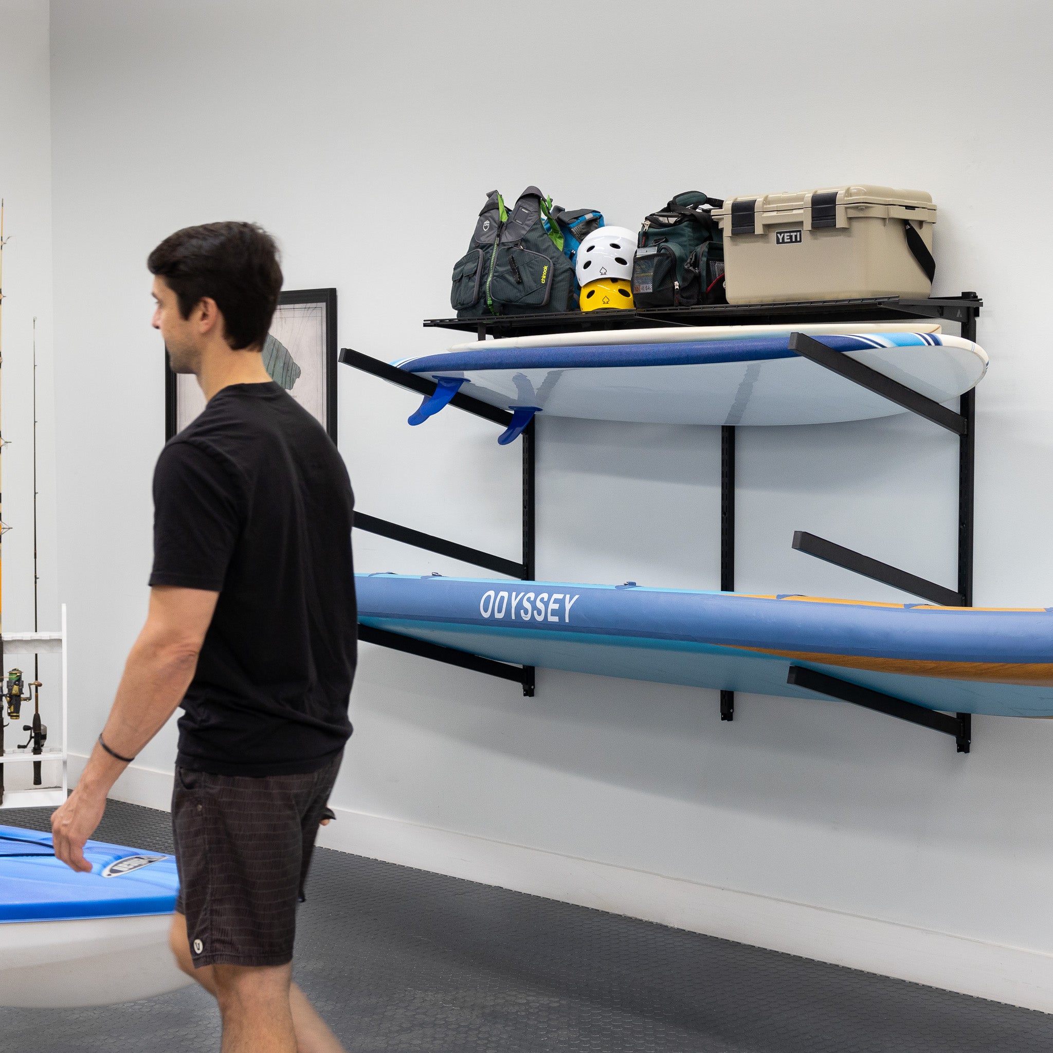 Indoor kayak online rack