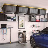 ToteLoft - 8 Bin - Ceiling Tote Storage | Up to 400 lbs