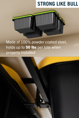 ToteLoft - 4 Bin - Ceiling Tote Storage | Up to 200 lbs