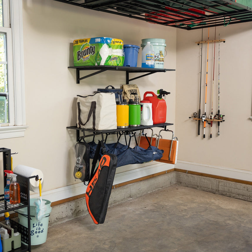 2' x 4' Bristol Garage Wall Mount Shelves | 2-Pack