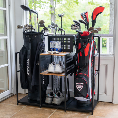 golf bag storage