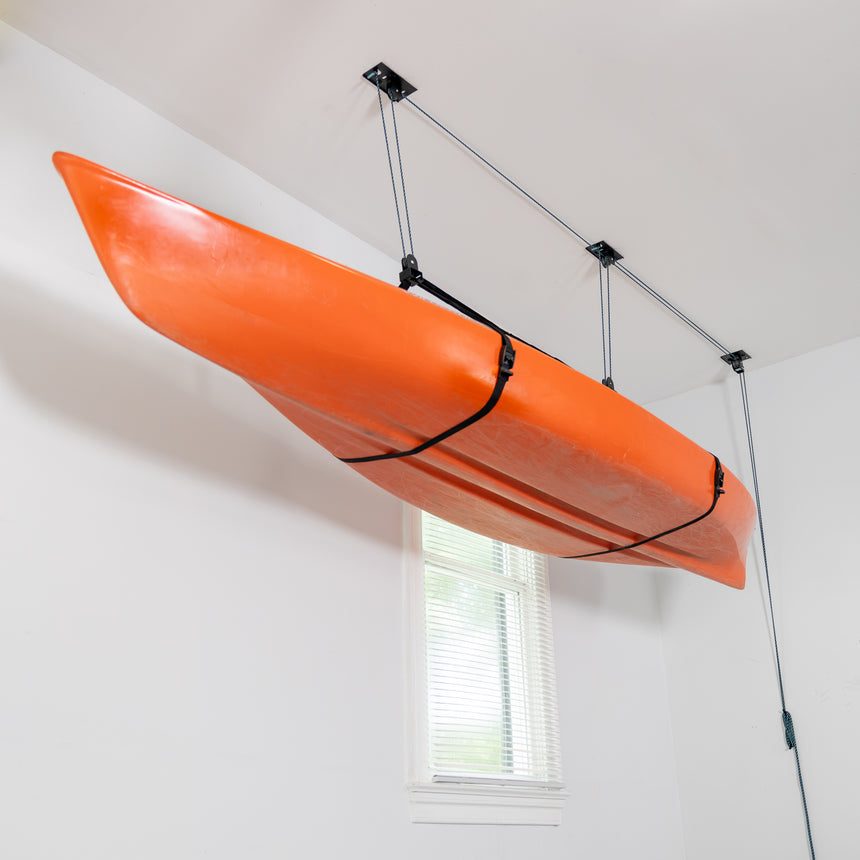 indoor kayak storage