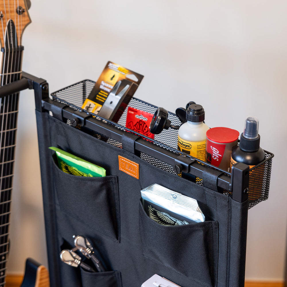 The Opener 5-Slot Guitar Rack | Black – Teal Triangle