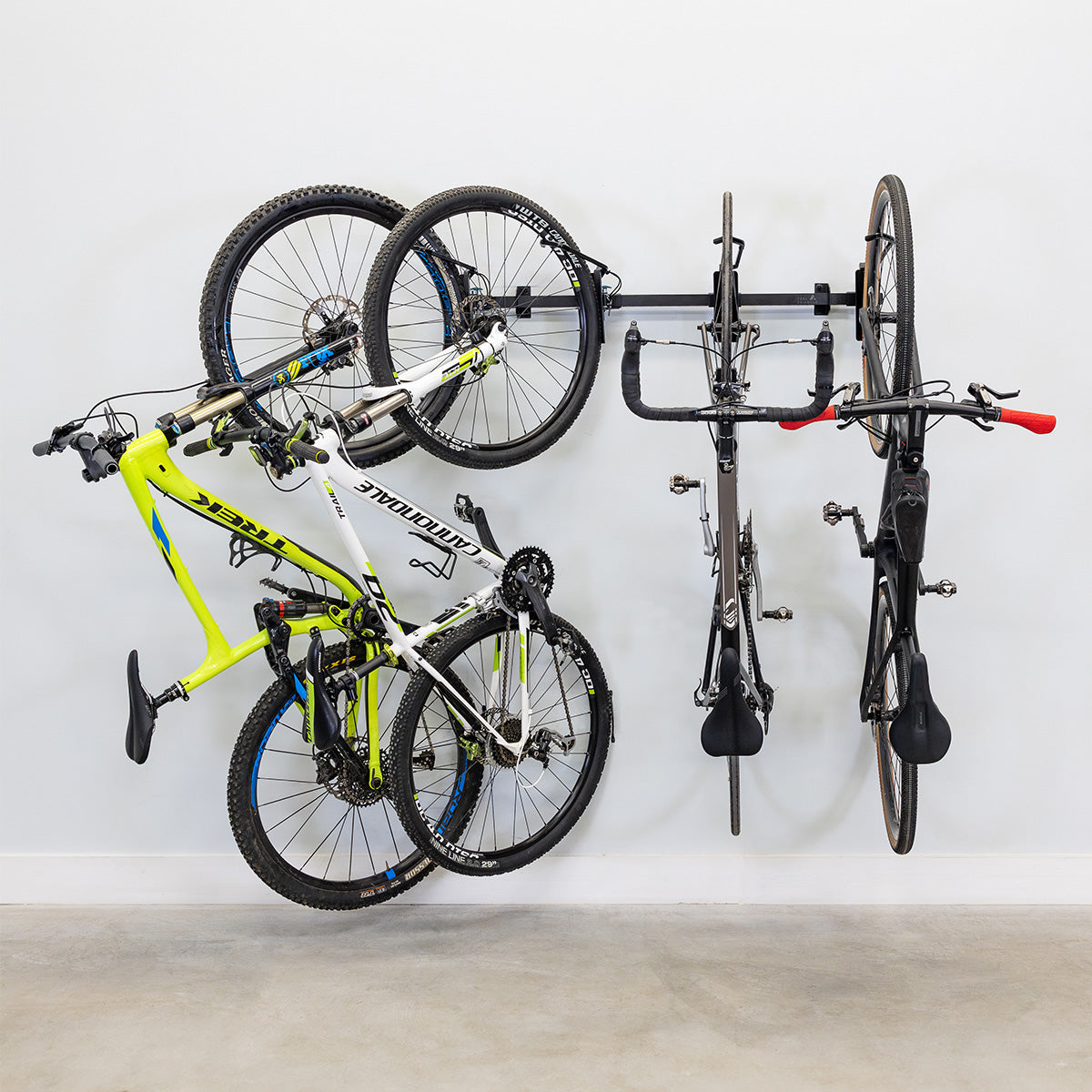bike pedal wall mount G-Swivel Bike | Adjustable Wall Storage System